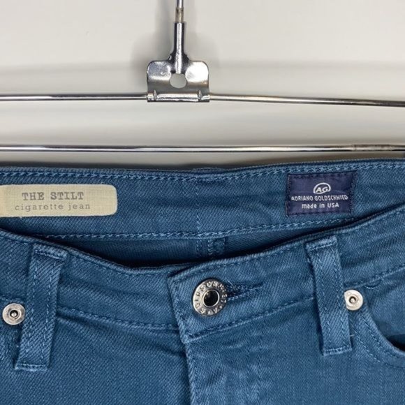 AG Adriano Goldschmier The Stilt Cigarette Jean: Size 27 - Picture 8 of 11